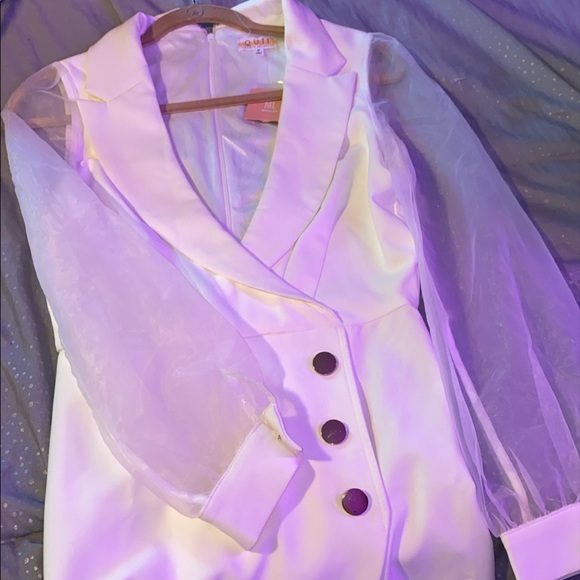 Miss Lola white romper - Picture 1 of 3